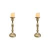 2PK LVD Candle Holder Geneva Medium Decorative Home Decor Ornament Statue