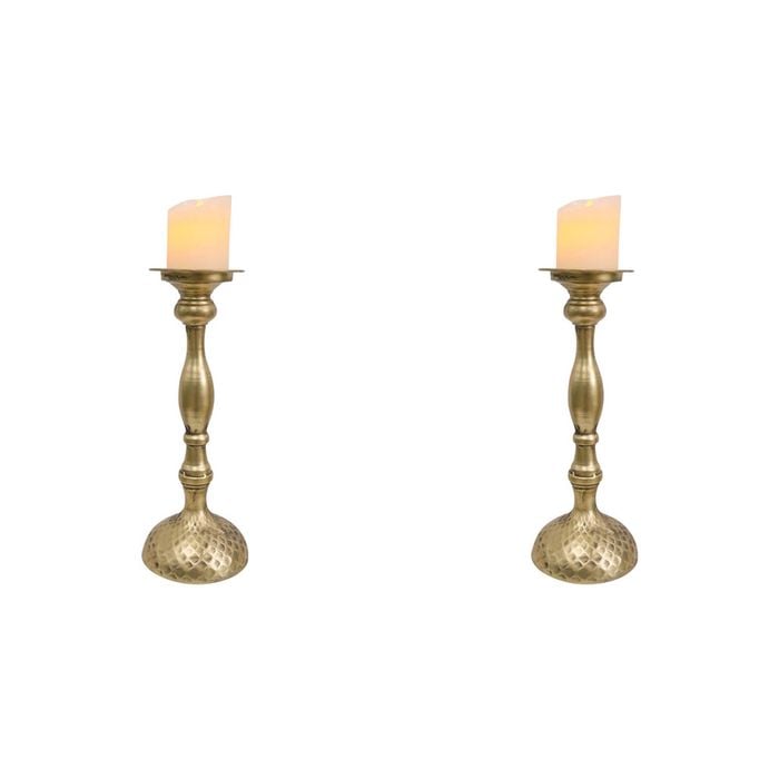 2PK LVD Candle Holder Geneva Medium Decorative Home Decor Ornament Statue