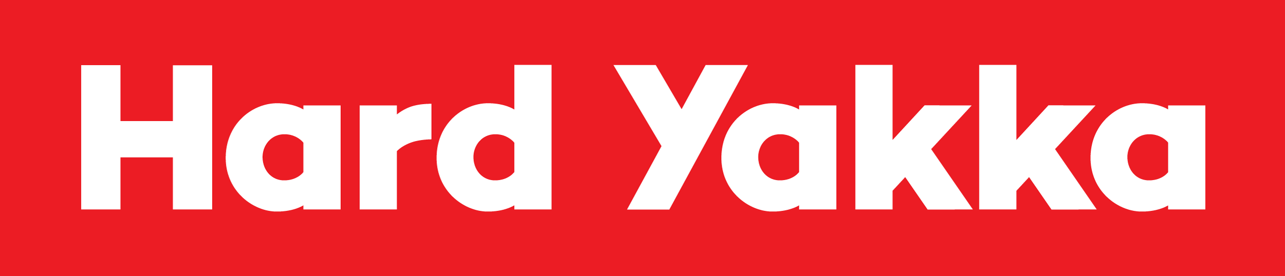 Hard yakka logo in red