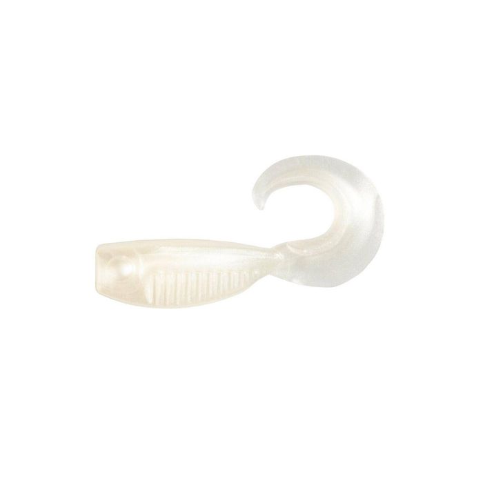 Zman Guppy GrubZ 2" Finesse Soft Plastic Fishing Lure Pearl