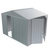 Build-a-Shed 3.0 x 2.3 x 2.3m Gable Double Hinged Side Door Shed - Zinc