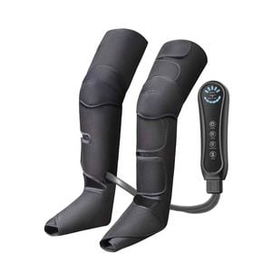Orku Air Compression Leg Knee Foot Massager with Heat - Relaxation Recovery