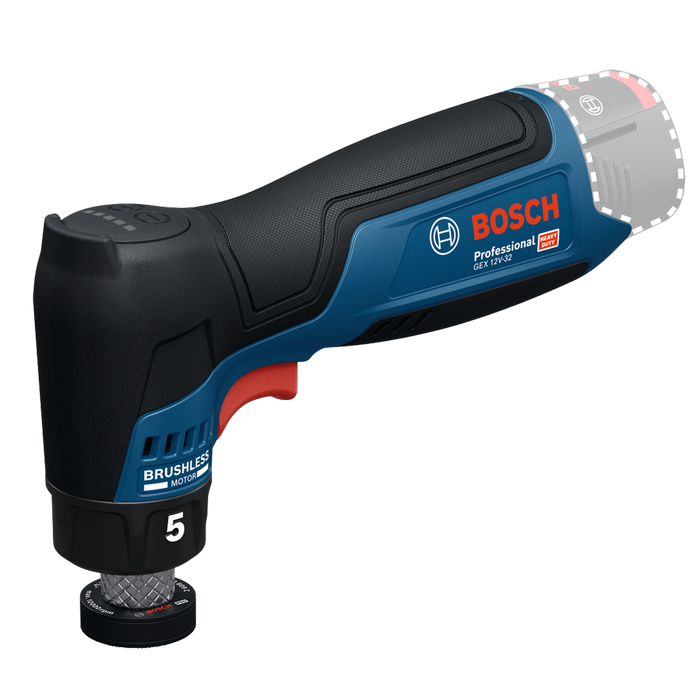 Bosch Professional 32mm Random Orbital Sander GEX 12V-32 - Skin Only