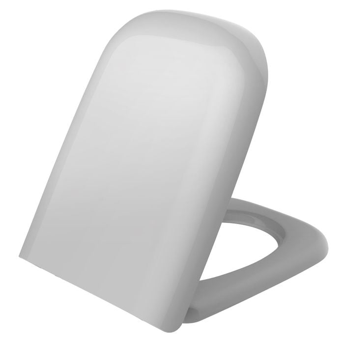 Mondella White Rumba Back To Wall Toilet Seat