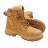 Blundstone Unisex Wheat RotoFlex 9060 Zip Side Safety Boot - UK Size 8