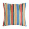 KAS AUSTRALIA 50x50cm Multi Beach Chair Stripe Outdoor Cushion