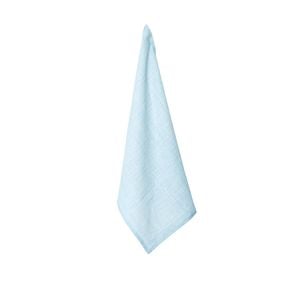 J.Elliot 100% Linen Print Tea Towel Verdi Illusion Blue