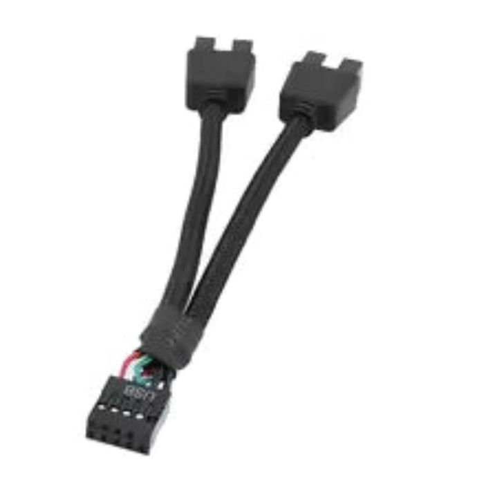 Motherboard 9pin USB Header Splitter