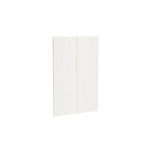 Kaboodle 900mm Vanilla Essence V-Groove Medium Pantry Doors - 2 Pack