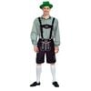 Adult Green Checkered Beer Man Oktoberfest Costume Halloween Cosplay Dress Up