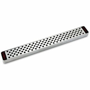 Global Stainless Steel Wall Magnetic 41cm Knife Rack G-42