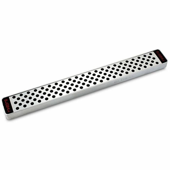 Global Stainless Steel Wall Magnetic 41cm Knife Rack G-42