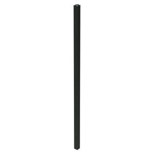 ProtectorAl 2400 x 65 x 65mm Black Satin Aluminium 3 Way Post