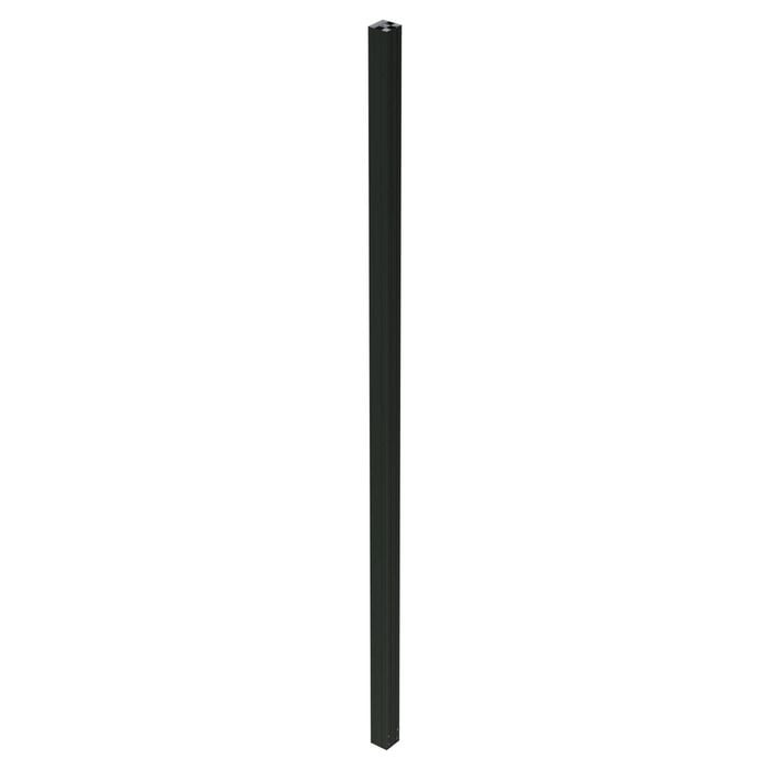 ProtectorAl 2400 x 65 x 65mm Black Satin Aluminium 3 Way Post