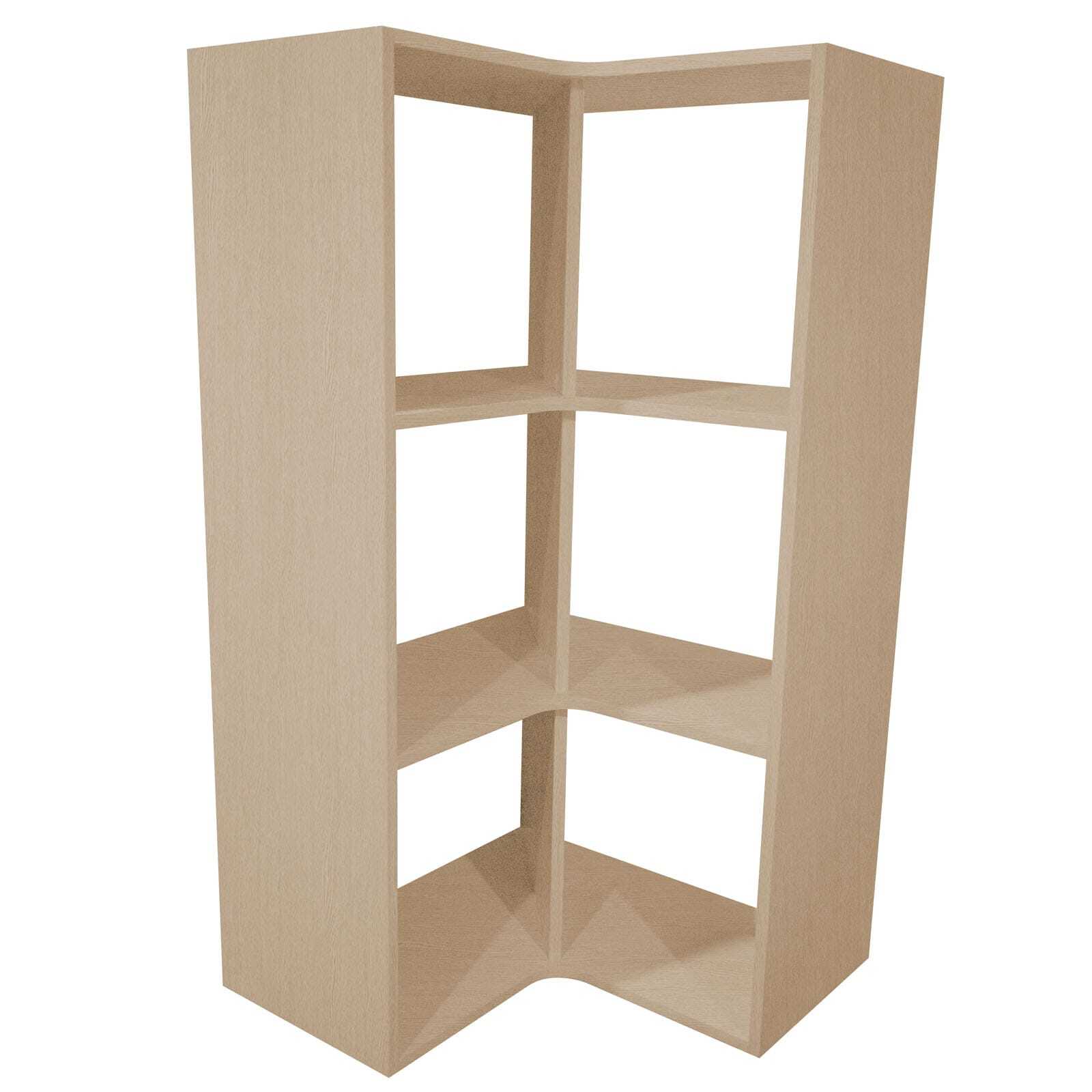 Multistore 1072 x 682 x 682 x 390mm Beach 3 x 2 Cube Corner Unit