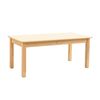Jooyes Kids Birch and White Rectangular Table - H48cm - 120cm | table | 60cm