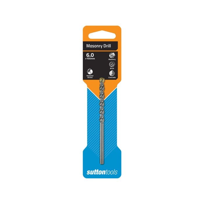 Sutton Tools 6 x 150mm SB TCT Masonry Drill Bit