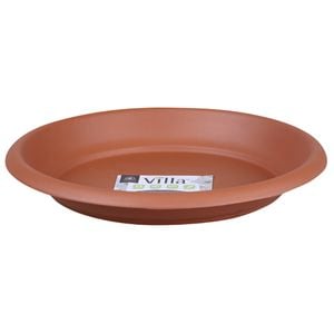 Northcote Pottery 230mm Terracotta Villa Round Plastic Saucer