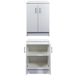 Bedford 884 x 600 x 600 2 Door HMR Cabinet Base
