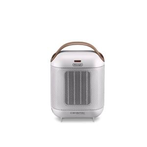 De'Longhi 1800W Ivory White Capsule Fan Heater