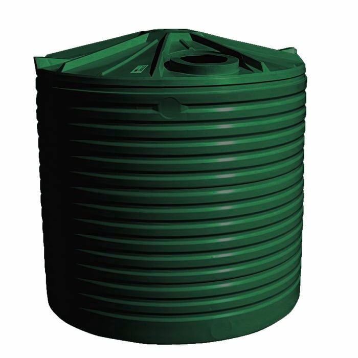 Clark Tanks 9092L Round Poly Water Tank - Heritage Green