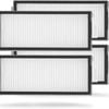 Hygieia 4 Filters For Roborock Qrevo Master & Saros Z70 Washable Hepa Filter – Replacement