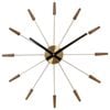 NeXtime Plug-Inn Wooden 58cm Analogue Hanging Wall Clock