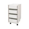 Kitko 400mm Warm White 4 Drawer Cabinet