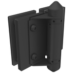 ProtectorAl Black Matte Glass To Glass Hinge Set