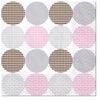 20pc Paw 3 Ply Lunch 33x33 cm Premium Paper Flexo Napkins - Dotsy Dots Rosa