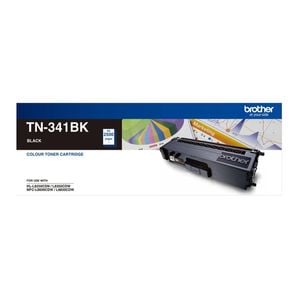 Brother Tn-341bk Colour Laser-standard Yield Black Toner To Suit Hl-l8250cdn/8350cdw Mfc-l8600cdw/l8850cdw - 2500pages