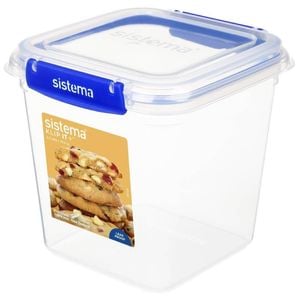 Sistema Storage Container Klip It Plus Square 2l Kitchen Pantry Organizer