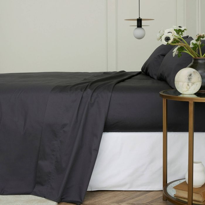 Bedding Co. Sheet Set 1200TC Egyptian Cotton Charcoal Single