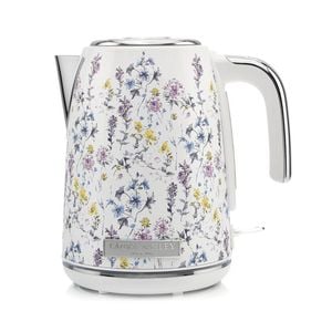 Laura Ashley Stainless Steel 1.7l Jug Electric Kettle- Wild Meadow