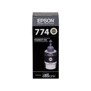 Epson Epson T774 Black EcoTank 774 Pigment Ink Toner Bottle C13T774192 Genuine Original
