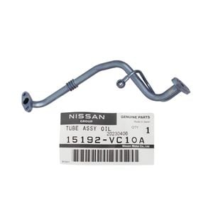 Genuine Turbo Charger Oil Feed & Return Pipe For Nissan Patrol Gu Zd30 3.0l Fits Early Di 2000-2002