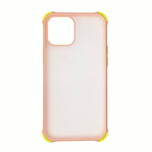 Shockproof Armour Matte Case Cover - For Apple iPhone XS Max (Pink)