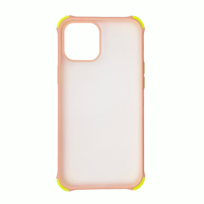 Shockproof Armour Matte Case Cover - For Apple iPhone XS Max (Pink)