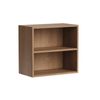 Kaboodle 600-699mm Cajun Oak Customisable Med Wall Open Shelf