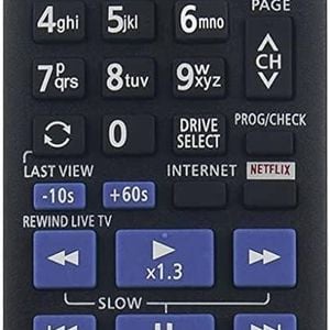 N2qayb001077 Remote Control Compatible Panasonic Dmr-hwt260gn Dmr-pwt560gn