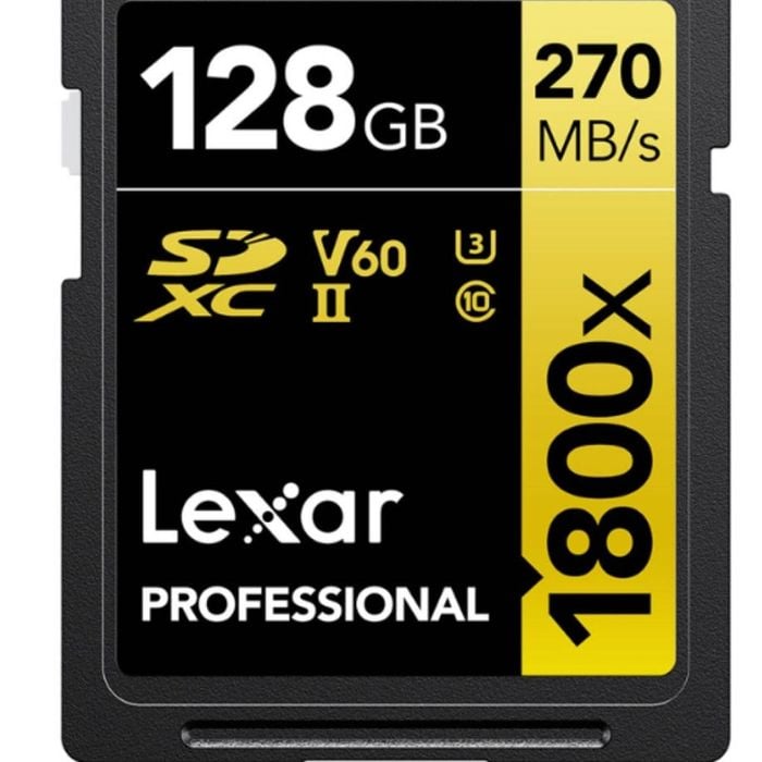 Lexar Professional 1800x Sdxc Uhs-ii Sd Card - 128gb