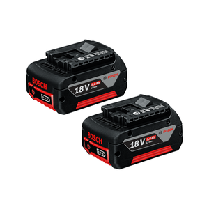 Bosch 18V Professional 2 X 5.0AH Battery Kit 0615990M5J