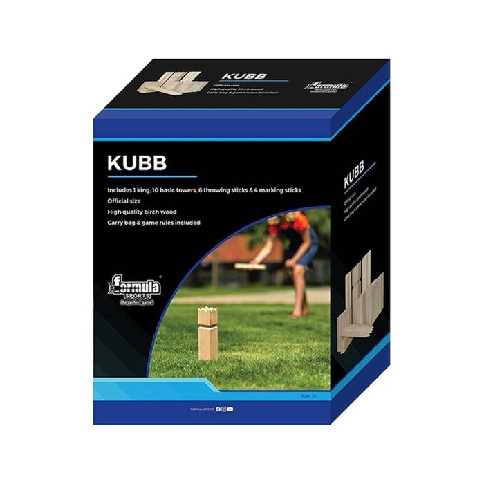 Formula Sports Kubb Throwing Baton Blocks Outdoor Toy Kids - Bunnings ...