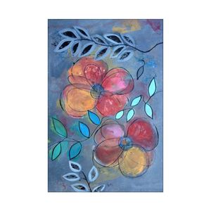 Artey | Floral I - Stretched Canvas - Stretched Canvas - 110 x 165cm