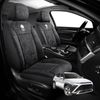 Australian Goose Edition Front Seat Covers for Hyundai Kona 2023 - Current (SX2 Petrol) - Suede, Universal Fit - Black