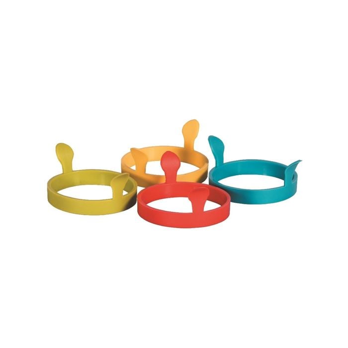 Avanti Silicone Egg Ring with Handles - Set 4