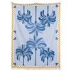 LVD Microfibre XL Absorbent Beach Towel Serene Palm Breeze Pattern 150x200cm