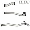 Ignite Exhausts Toyota Landcruiser 76 Series Wagon 4.5L V8 3" DPF-Back Exhaust With Pipe Only