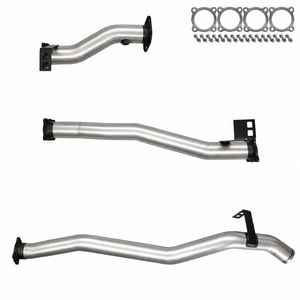 Ignite Exhausts Toyota Landcruiser 76 Series Wagon 4.5L V8 3" DPF-Back Exhaust With Pipe Only