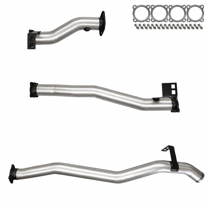 Ignite Exhausts Toyota Landcruiser 76 Series Wagon 4.5L V8 3" DPF-Back Exhaust With Pipe Only